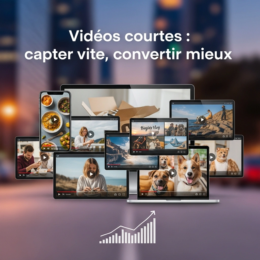 Vidéos courtes : capter vite, convertir mieux