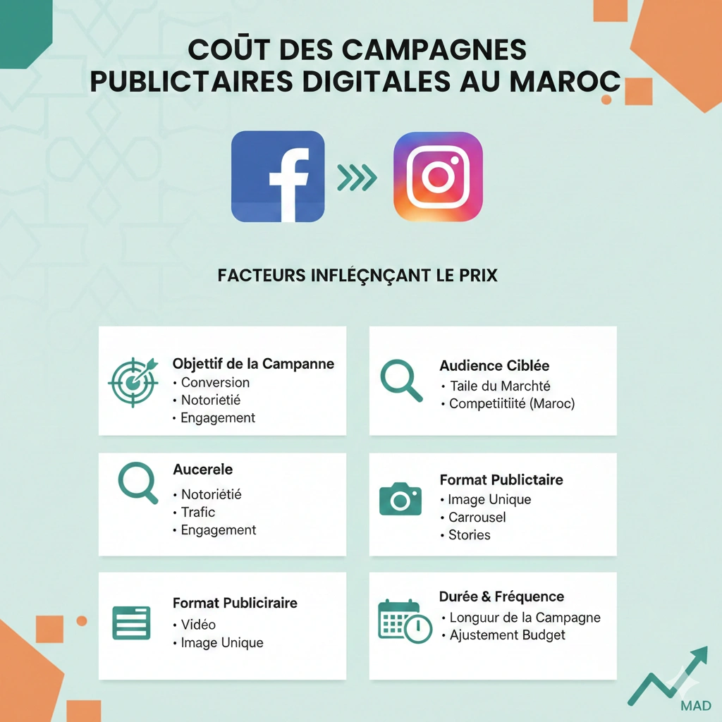 Combien coûtent les campagnes Facebook et Instagram au Maroc
