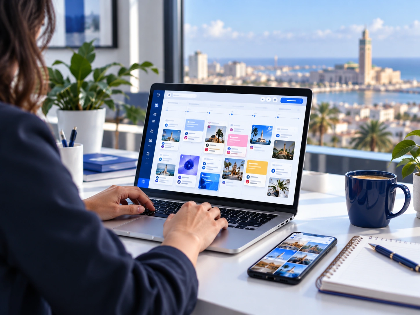 Agence Community Management Casablanca – calendrier éditorial