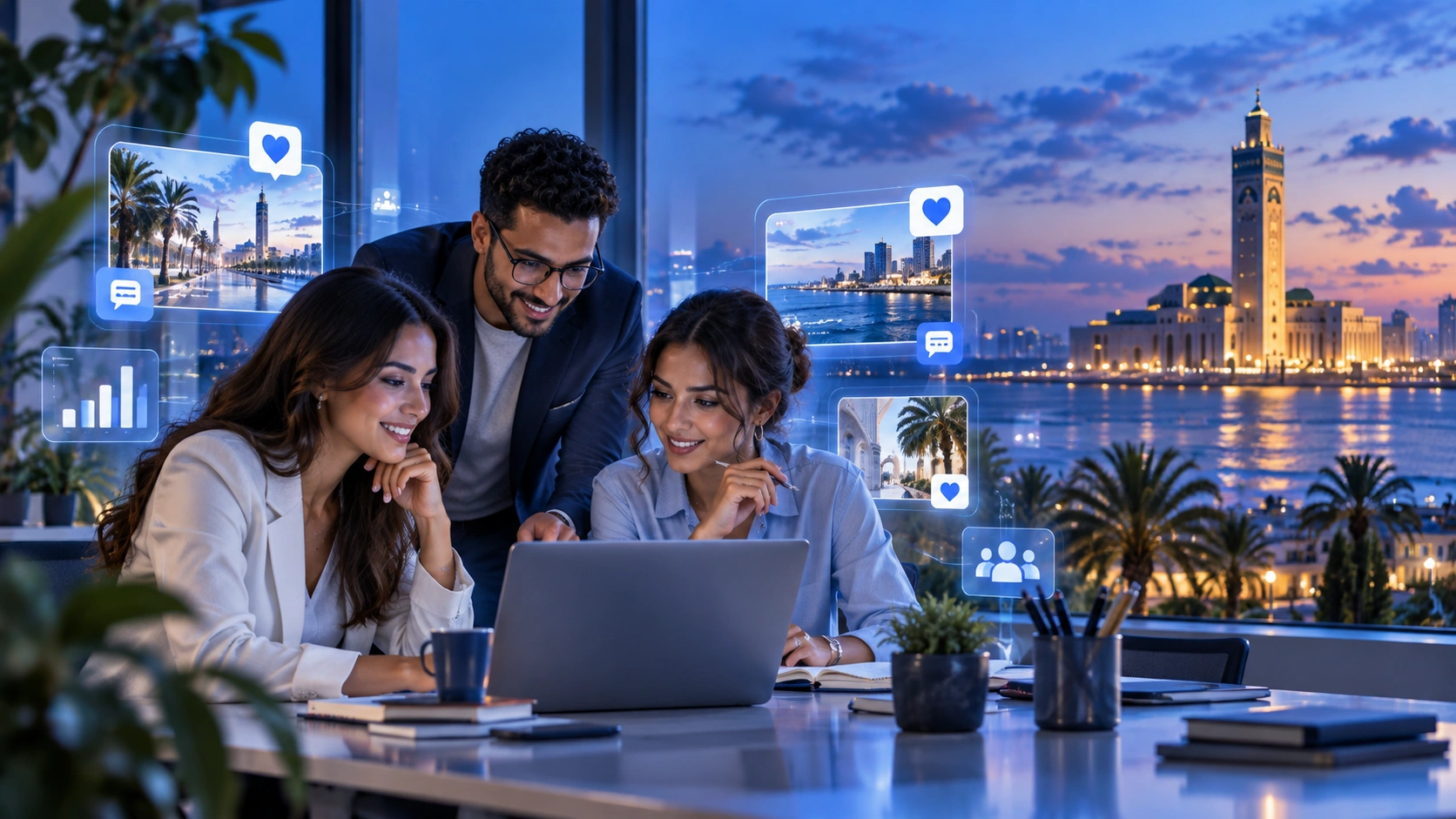 Agence Community Management Casablanca – équipe Social Media